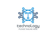 20 Logo Technology Templates Bundle, a Branding & Logo Template by Friendesigns (Thumbnail 20 of 21)