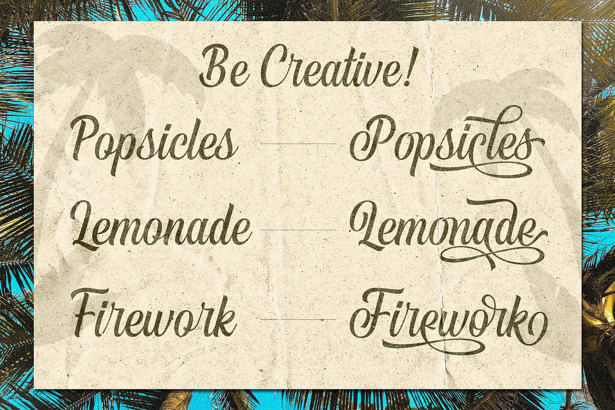 Vontgod Typeface, a Script Font by alit design (Photo 16 of 18)