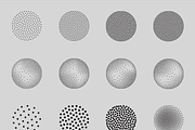 Circle Tones Vol. 6 | 20 Halftones, a Texture Graphic by invisiblelayer (Thumbnail 2 of 5)