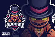 Voodoo Mascot Esport Logo, a Branding & Logo Template by prps.std (Thumbnail 1 of 3)