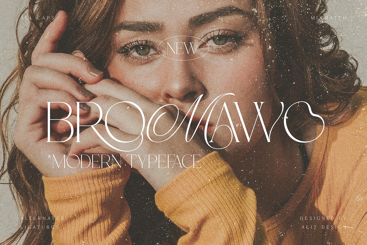 Bromawo elegant typeface, a Sans Serif Font by alit design (Photo 1 of 15)