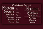 Noctera Modern Editorial Serif Font, a Serif Font by LuhopCreative (Thumbnail 9 of 15)