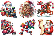 Funny Santa Claus Christmas Sublimat, an Illustration by DreamArtGraphic (Thumbnail 3 of 4)