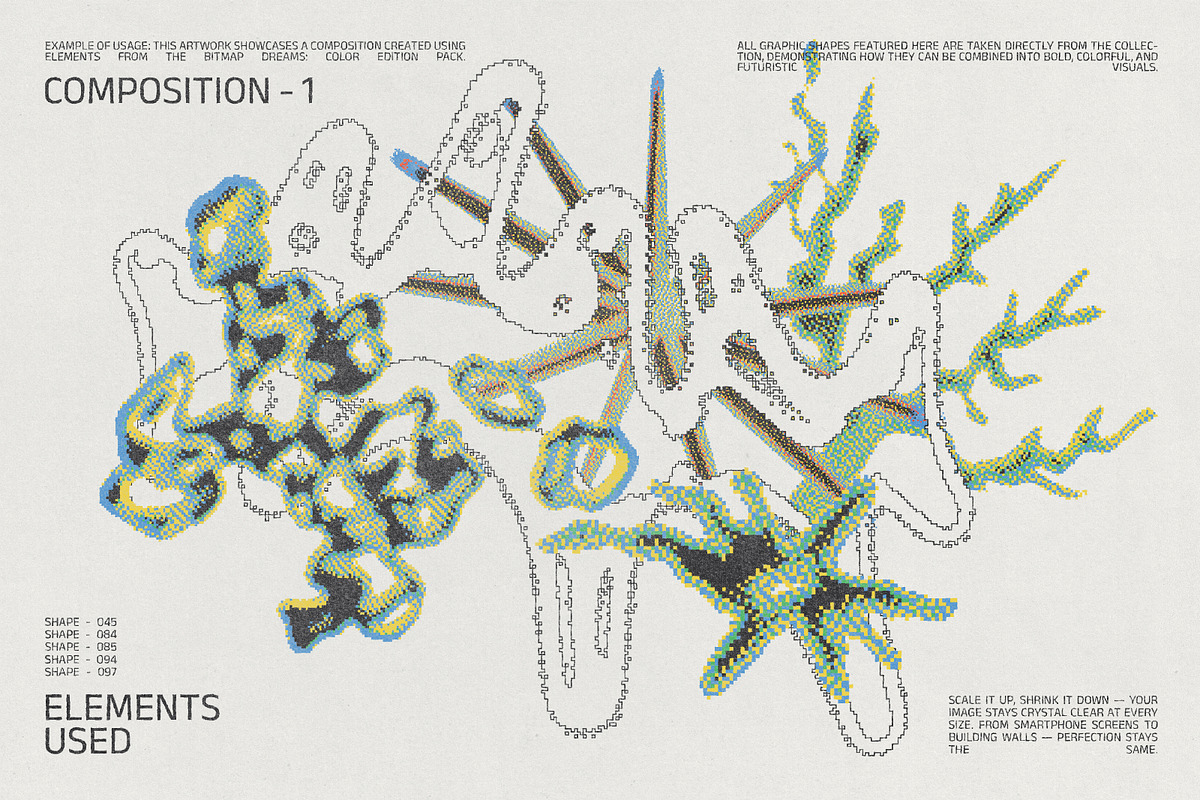 Bitmap Dreams Color Edition, a Graphic by Vanzyst (Photo 4 of 11)
