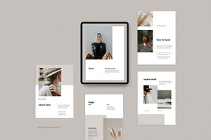 KARA - Vertical Powerpoint Template