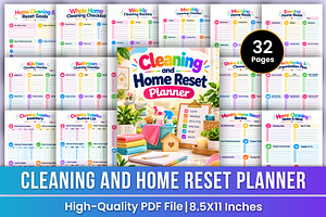 Cleaning & Home Reset Planner