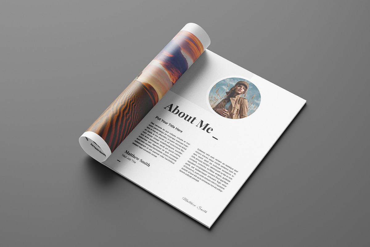 Photo Book Template, a Magazine Template by Seeing-art (Photo 3 of 11)