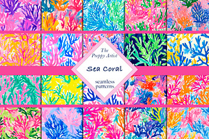 Seamless Coral Patterns