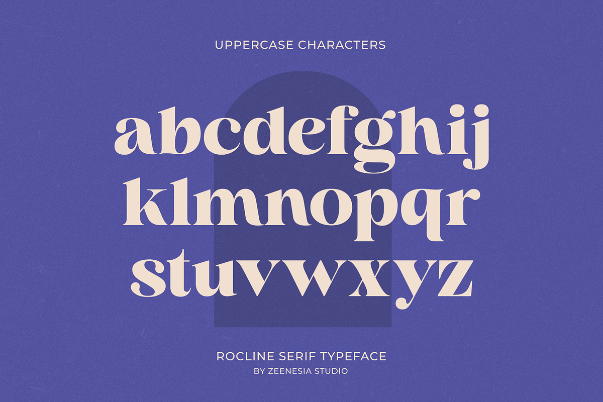 Rocline Serif, a Serif Font by zeenesia (Photo 12 of 16)