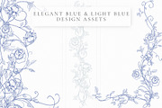 Rose Garden LineArt, a Decorative Illustration by AW Studios (Thumbnail 4 of 11)