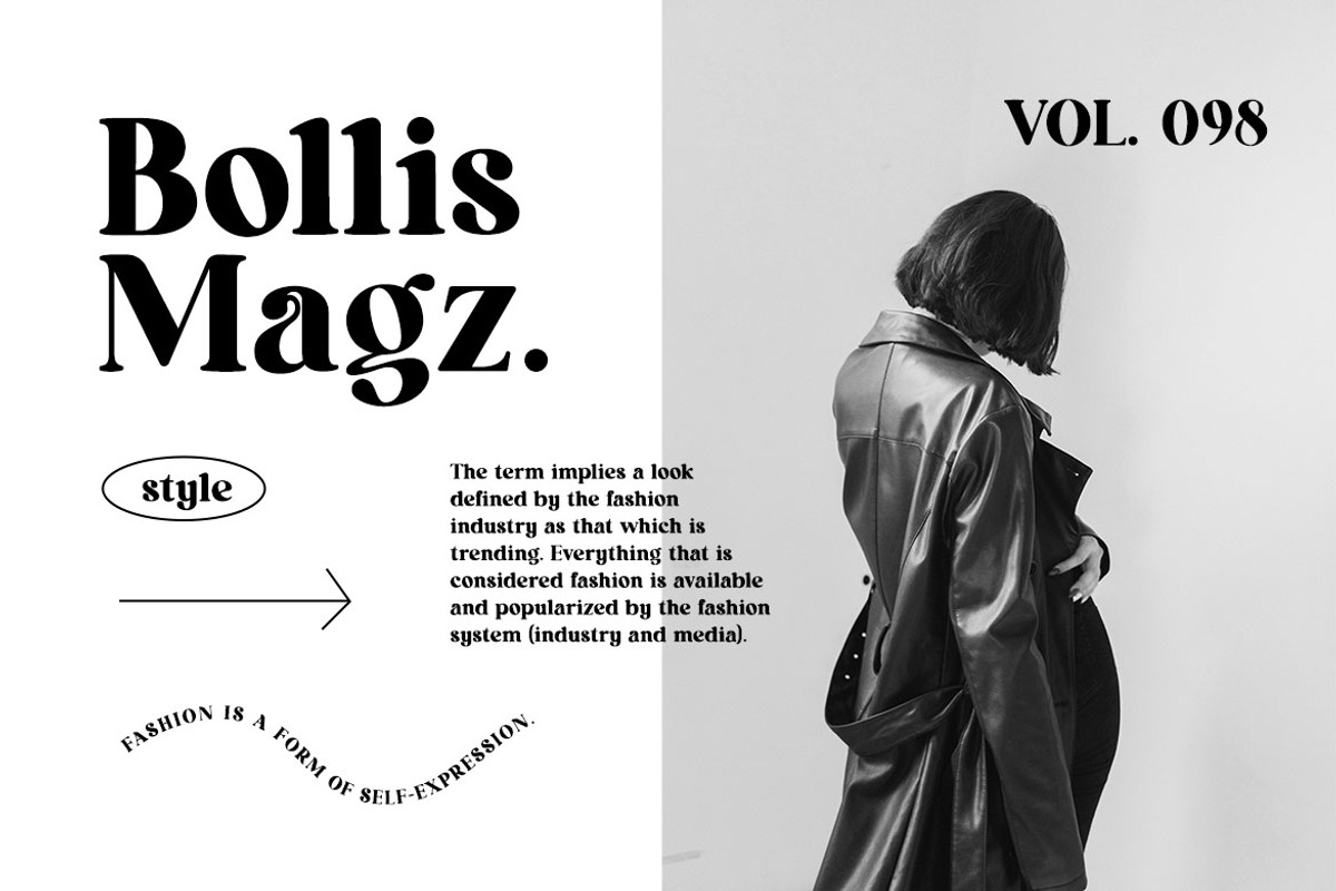 Retrograde Modern Retro Serif Font, a Serif Font by UICreative (Photo 9 of 13)