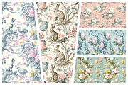 Vintage Easter Seamless Pattern, a Pattern Graphic by STUDIO CHOTI (Thumbnail 6 of 14)