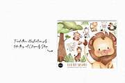 Safari Hot Air Balloon Clipart, an Illustration by Gau Silva Studio (Thumbnail 6 of 6)