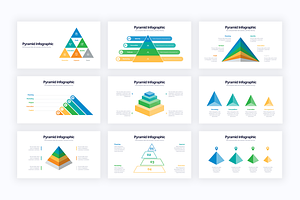 Pyramid Google Slides Infographics