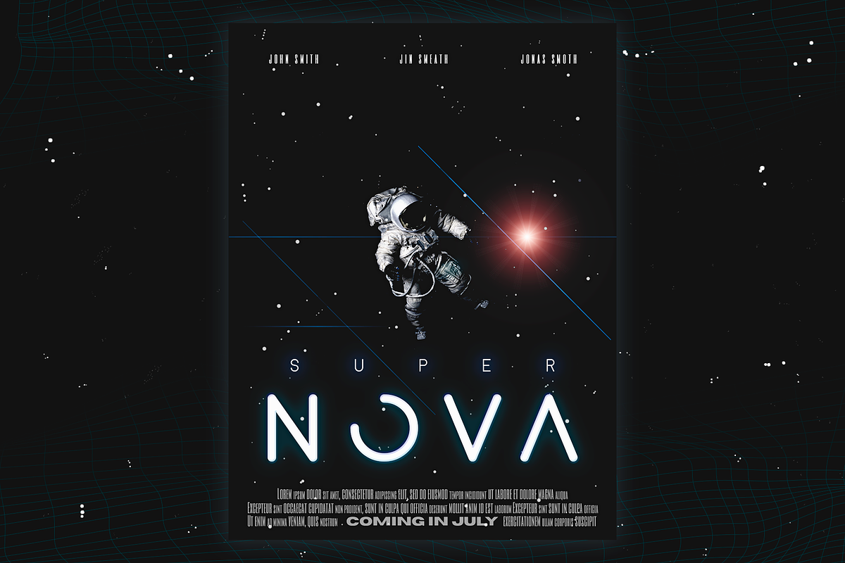 Alcova - Futuristic Cosmic Font preview 4