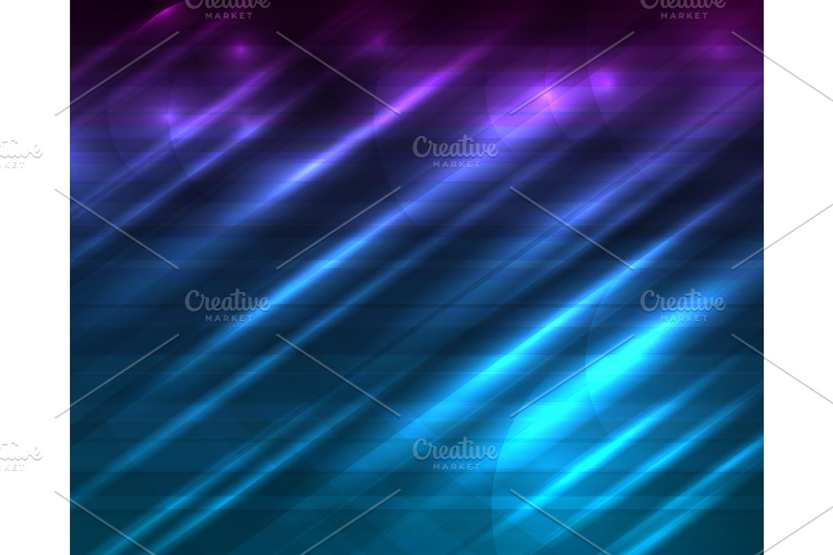 Blue Abstract Background, a Decorative Illustration by Mak_Art
