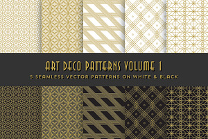 Art Deco Patterns Volume 1