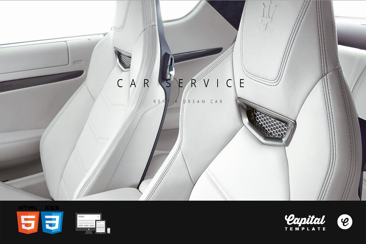 Carzone - HTML Template, a Landing Page Template by CapitalTemplate (Photo 1 of 5)