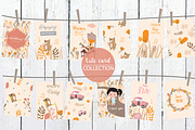 12 cute natural design cards3#, a Card Template by Piixypeach (Thumbnail 1 of 4)
