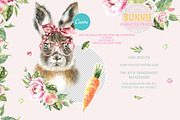 Easter Bunny Watercolor Animal, an Animal Illustration by Catherine Wheel (Thumbnail 4 of 12)