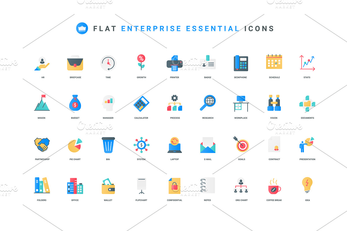 Business process of corporate, an Object Illustration by Lemberg Vector