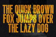 Blacked, a Sans Serif Font by Almeera Std (Thumbnail 6 of 6)