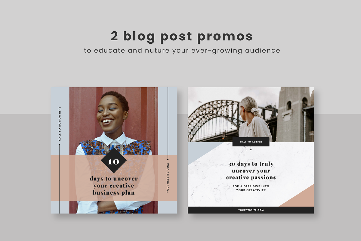 Course Marketing Bundle for Coaches, a Social Media Template by Studio Soluna (Photo 8 of 9)