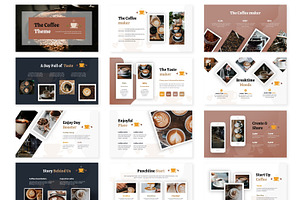 Coffee Theme - Keynote Template