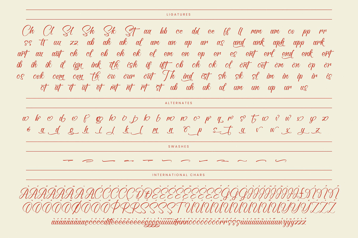 Arshapin Romantic Bold Calligraphy, a Script Font by stylishtype.co (Photo 19 of 20)