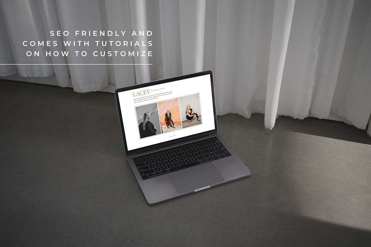 Gallery Showit Website Template, a Landing Page Template by Blush Created (Photo 5 of 10)