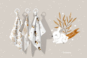 Floral Rabbit Collection, an Animal Illustration by tatiletters (Thumbnail 2 of 13)