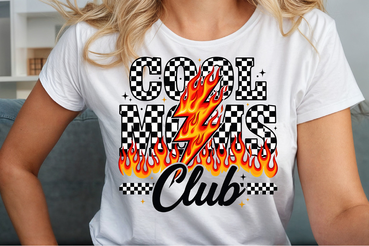 Cool Moms Club Png, Mother's Day Png, a Work Illustration by Sublimation Artist (Photo 5 of 9)
