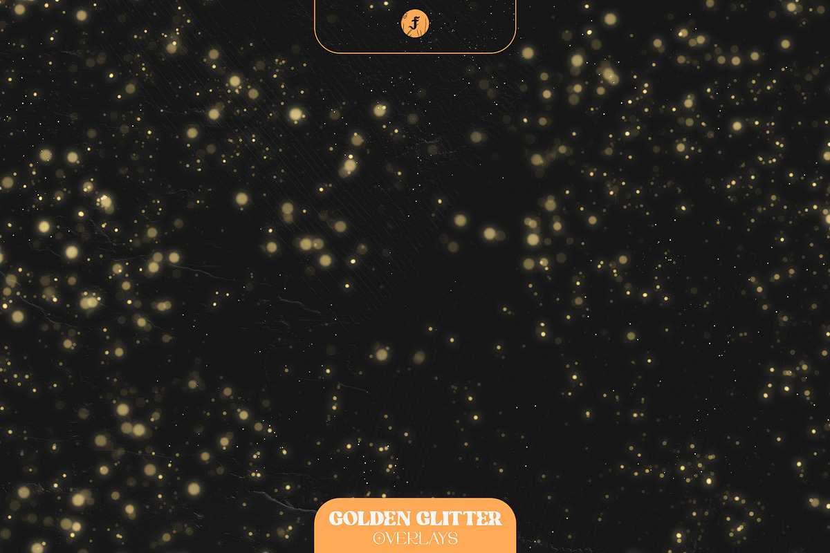 Golden Glitter Overlays, a Texture Graphic by Freezerondigital (Photo 15 of 16)