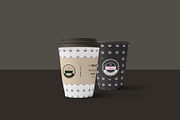 Coffe Paper Cups Mock-up 1, a Cups & Container Mockup by Nevada63 (Thumbnail 3 of 4)