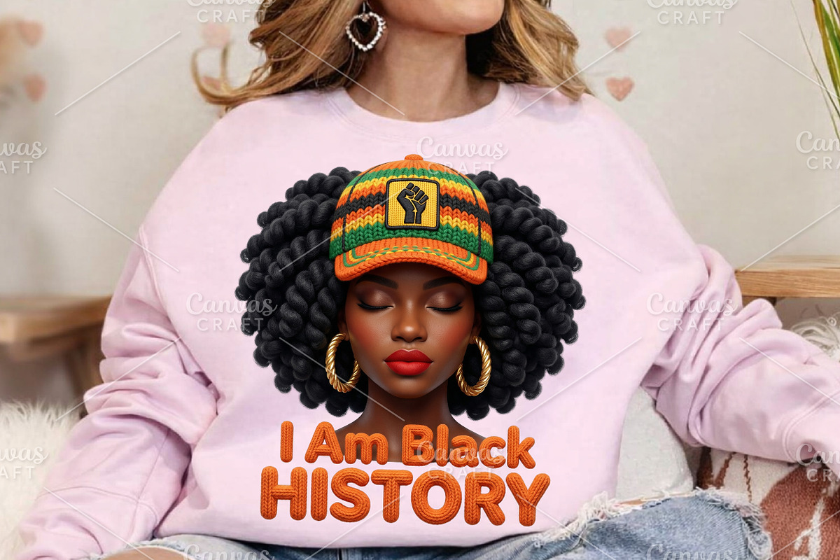 I am Black History PNG, an Illustration by Canvas Craft (Photo 6 of 6)