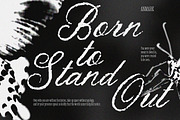 Ember Crown | Messy Textured Script, a Script Font by AnMark (Thumbnail 2 of 12)