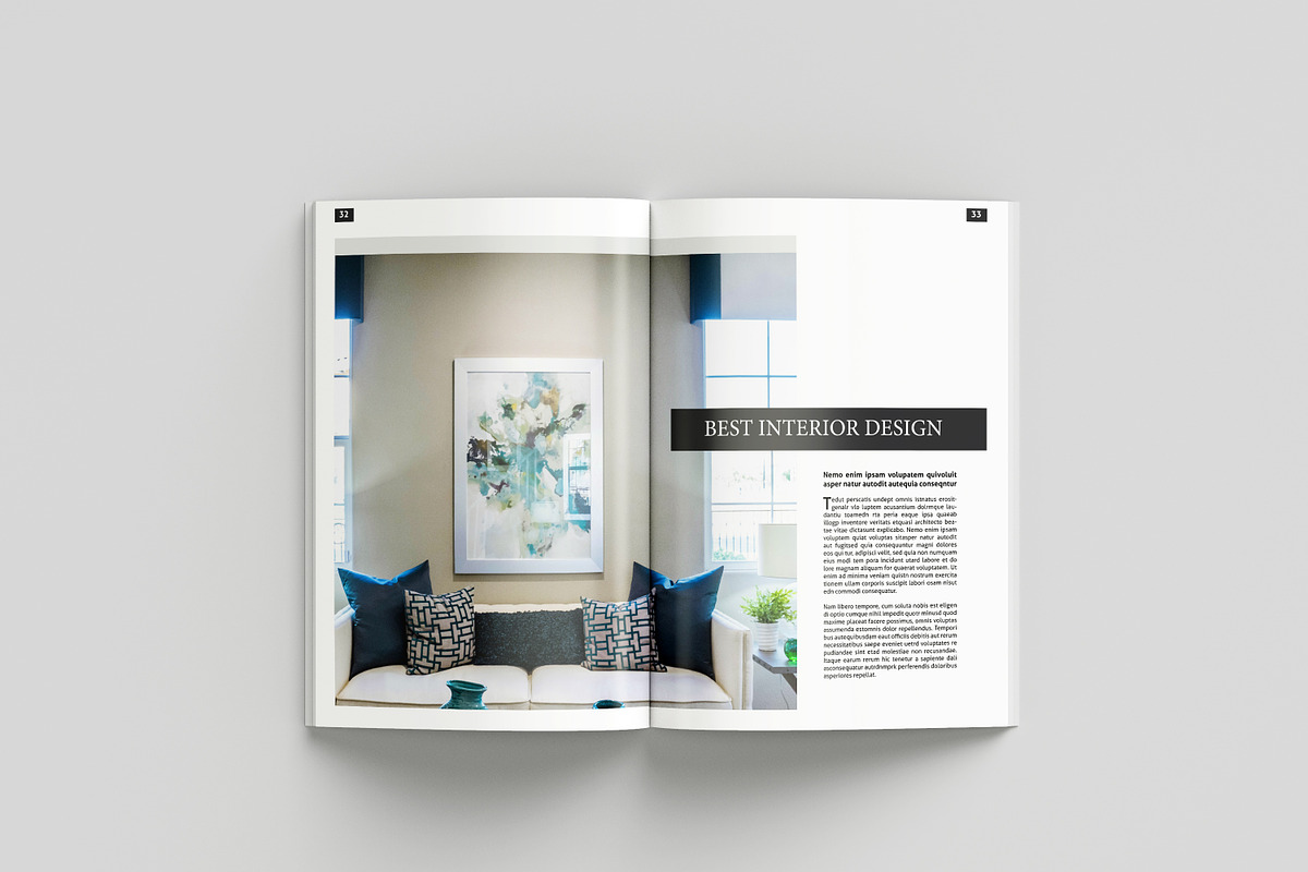 Minimal Multipurpose Magazine, a Magazine Template by Template Shop (Photo 17 of 22)