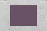 Minimalist Calendar 2024 (InDesign), an Object Graphic by Kessens (Thumbnail 28 of 28)