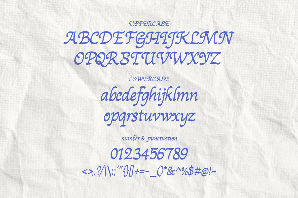 Avodely, a Script Font by Ary_ngeblur (Photo 2 of 5)