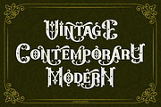 Decoraties - Modern Decorative Font, a Blackletter Font by haniefart (Thumbnail 2 of 11)