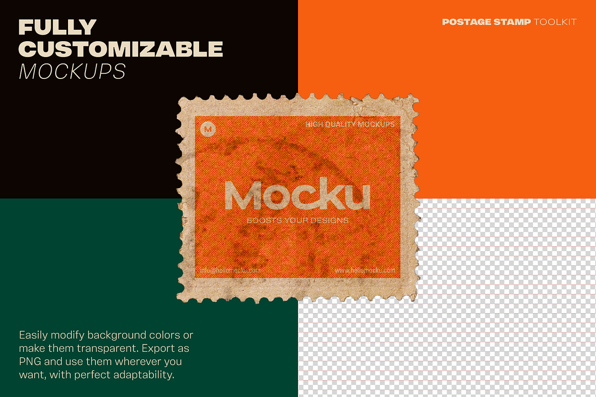 Postage Stamp Toolkit, a Packaging Mockup by Mocku (Photo 20 of 22)