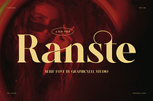 Ranste – Elegant Luxury Serif Font