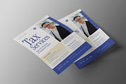 Elegant Tax Consultant Service Flyer, a Flyer Template by Neermana (Thumbnail 3 of 4)