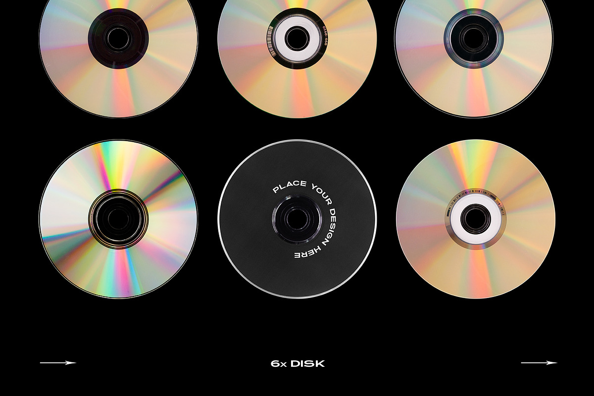 DVD Case Mockup Template Bundle Disc, a Product Mockup by PrintPixel (Photo 6 of 24)
