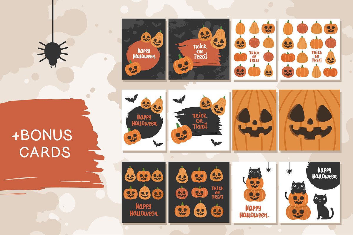 Halloween Set, an Illustration by Imaginasty (Photo 3 of 3)