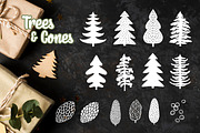 Procreate Christmas Stamp Set, a Brush Add-On by PrettyLittlePigs (Thumbnail 10 of 11)