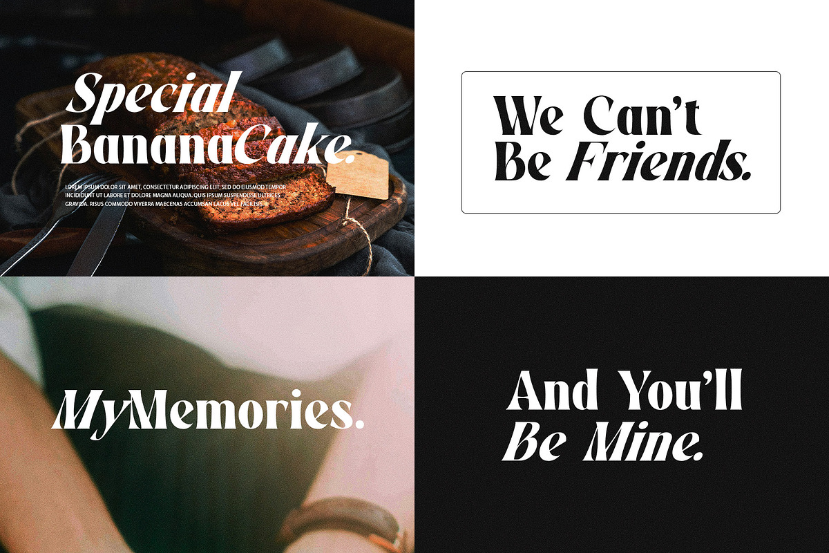 Positive Thinking Family Serif Font, a Serif Font by Graphicxell (Photo 6 of 8)