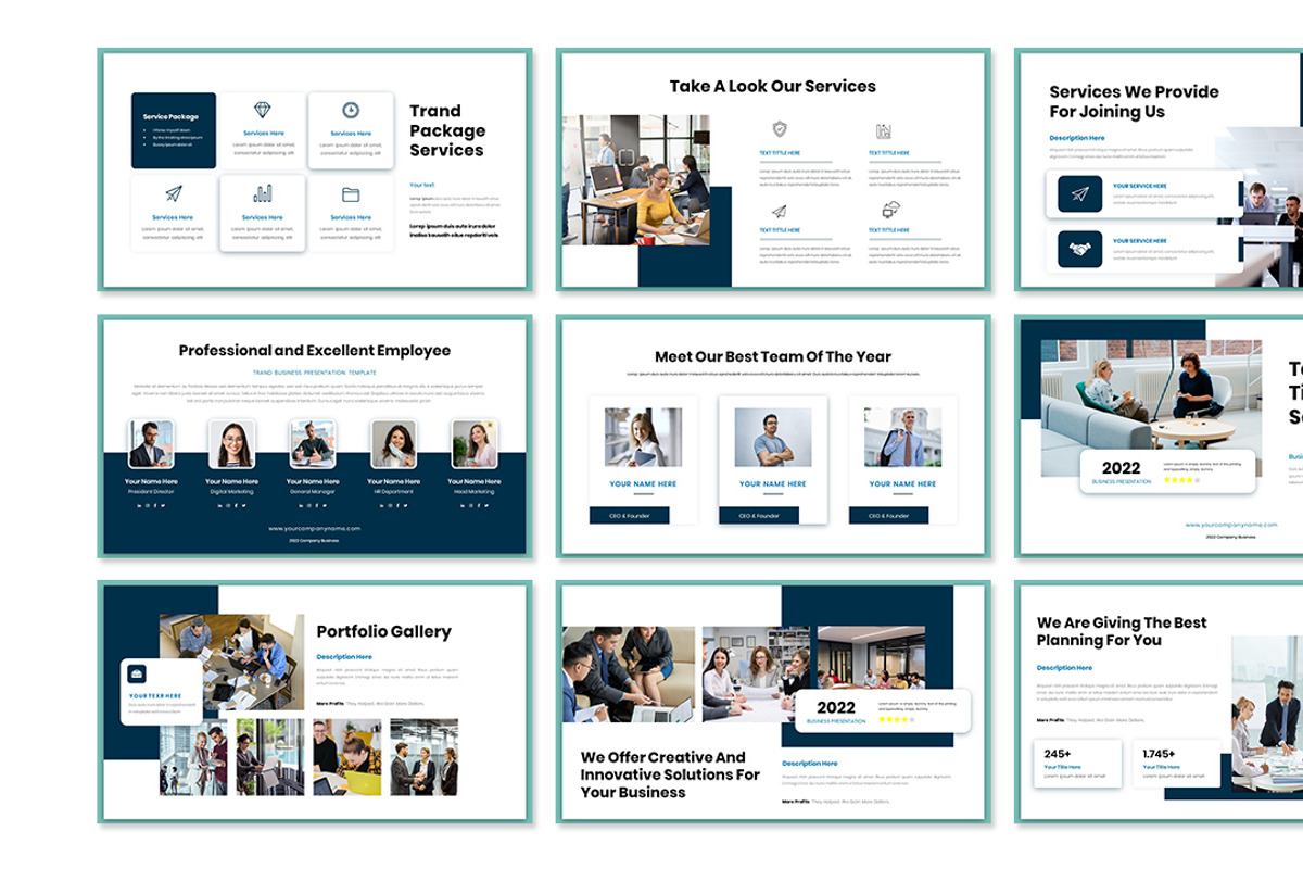 Trand Business Plan Presentation, a Presentation Template by Analogous Temp (Photo 3 of 5)