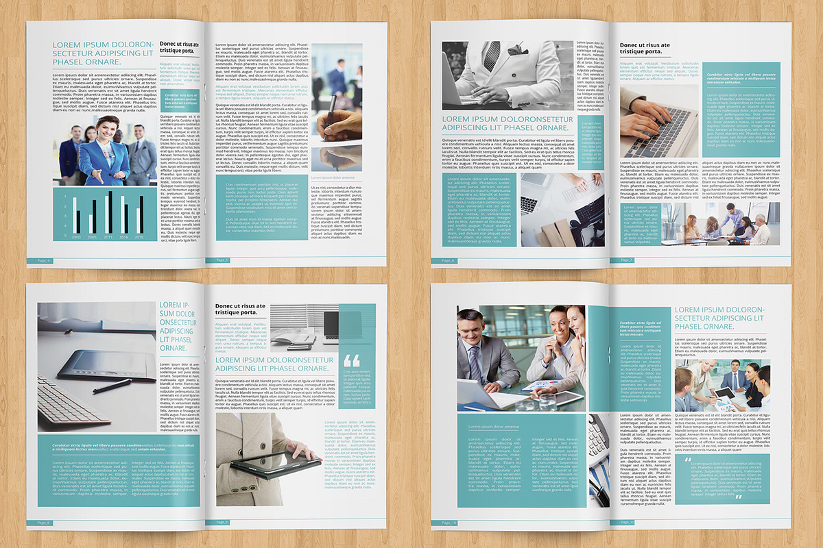 Business Newsletter V802, a Brochure Template by Template Shop (Photo 2 of 2)