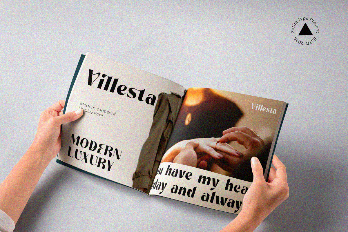 Villesta, a Sans Serif Font by Zafiratype (Photo 2 of 14)